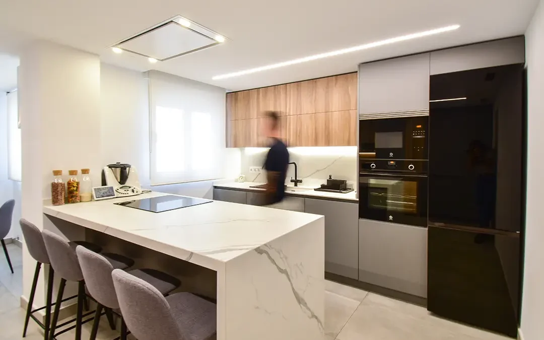 Ahorro de energía en las cocinas de diseño