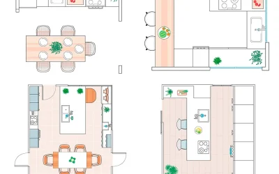 ¿Cómo debe ser el diseño de una cocina?