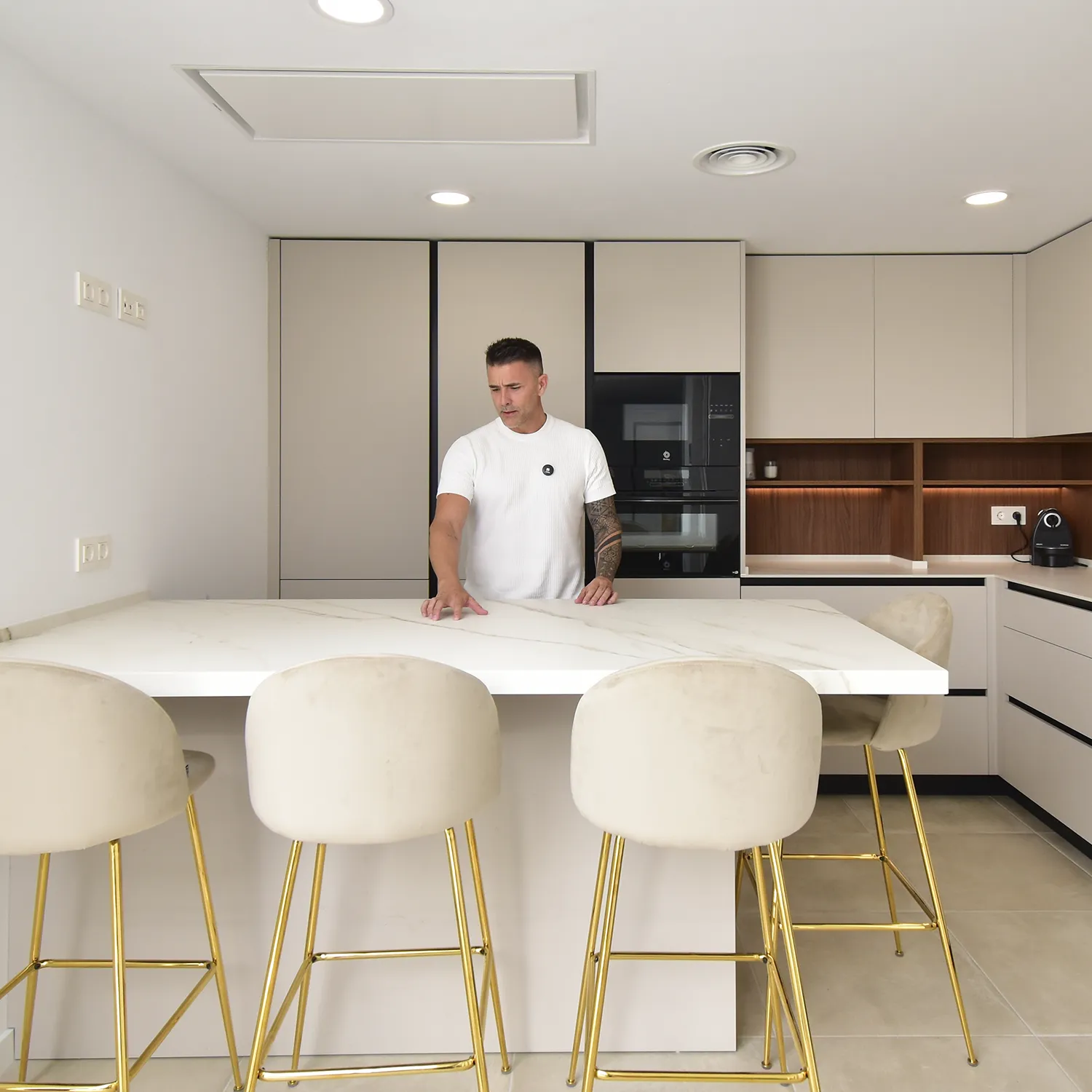 Armario vestidor con tocador