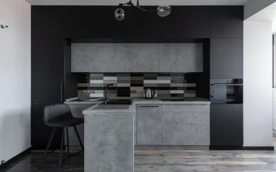 ¿Es mala idea elegir una cocina negra?